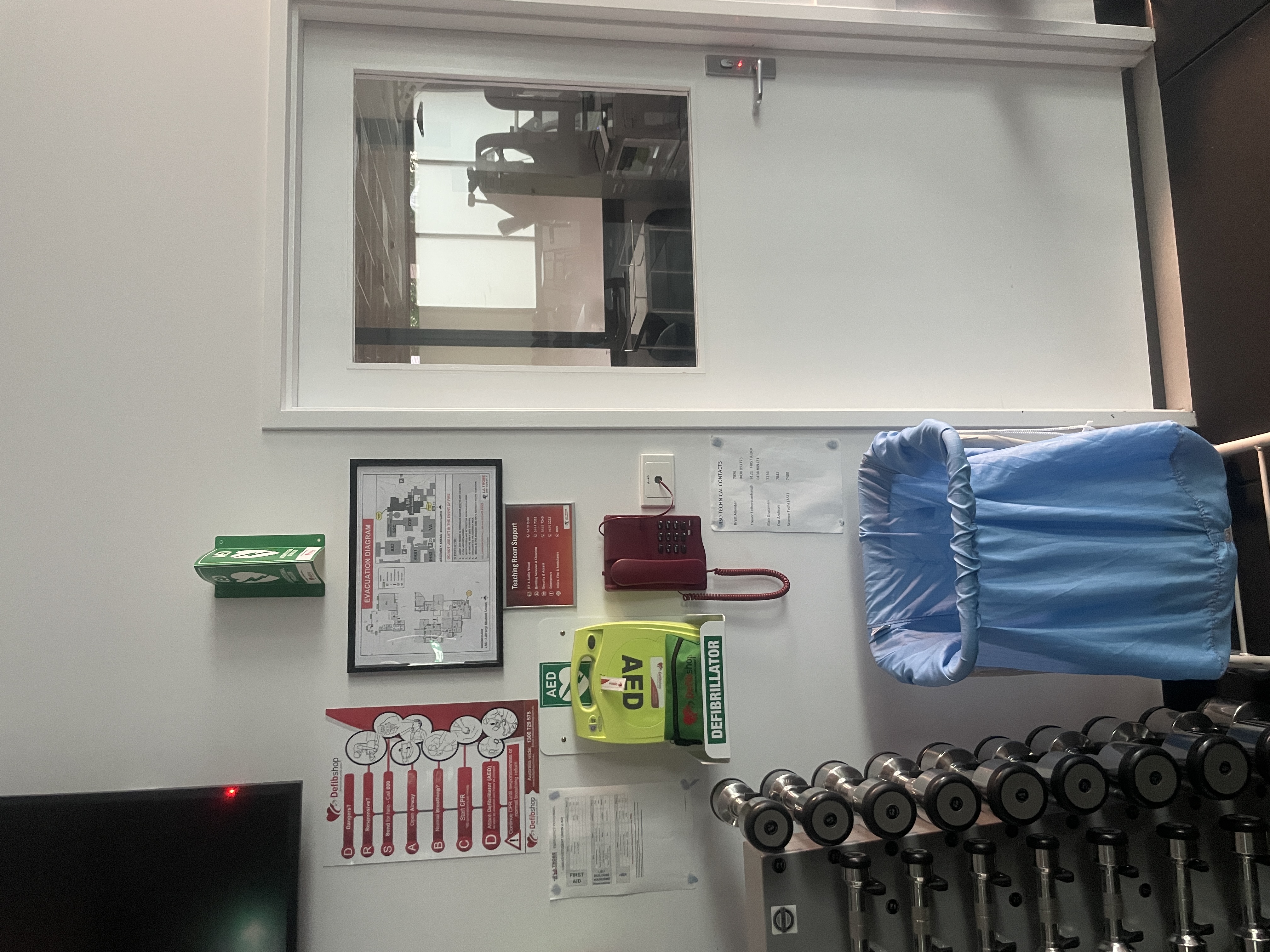 LSU Strength Lab AED