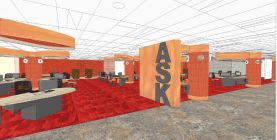 Indicative view of ASK La Trobe service area