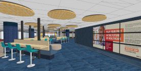 Indicative view of ASK La Trobe Social Space area