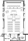 Moot Court Floor Plan