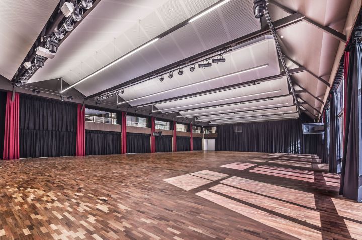 Inside of La Trobe's Union hall.