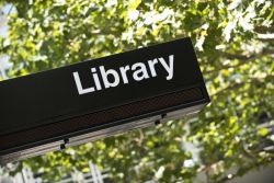 Library Sign